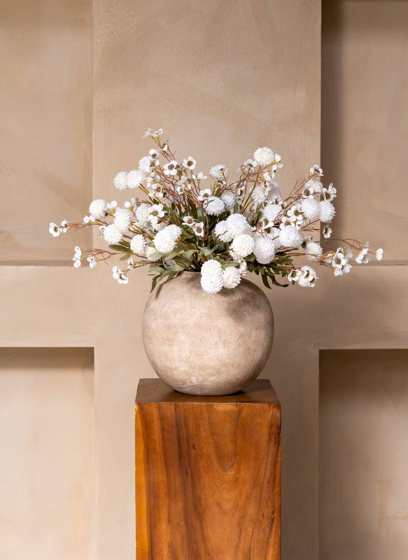 Wax Arrangement - Wit