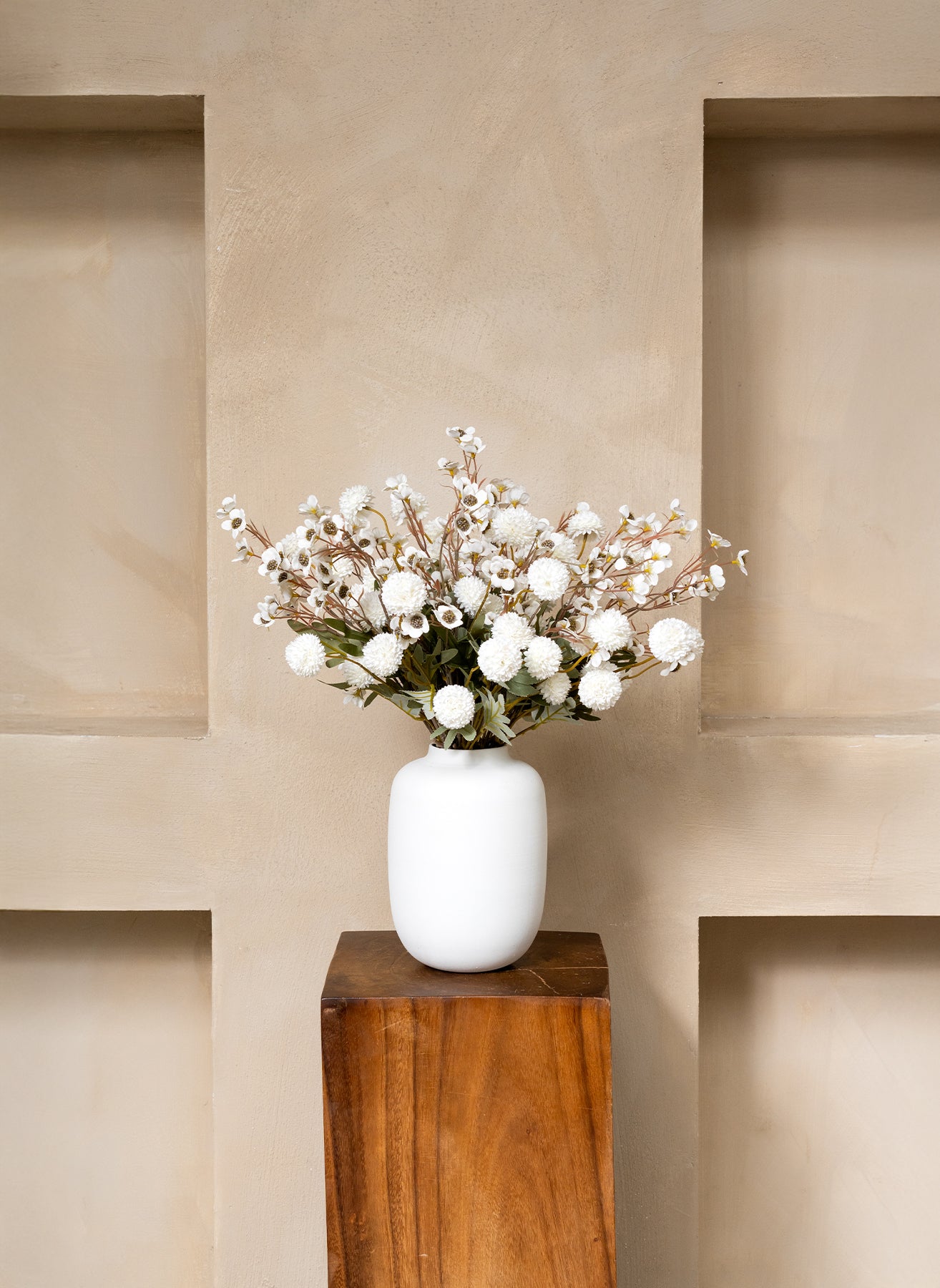 Wax Arrangement - Wit