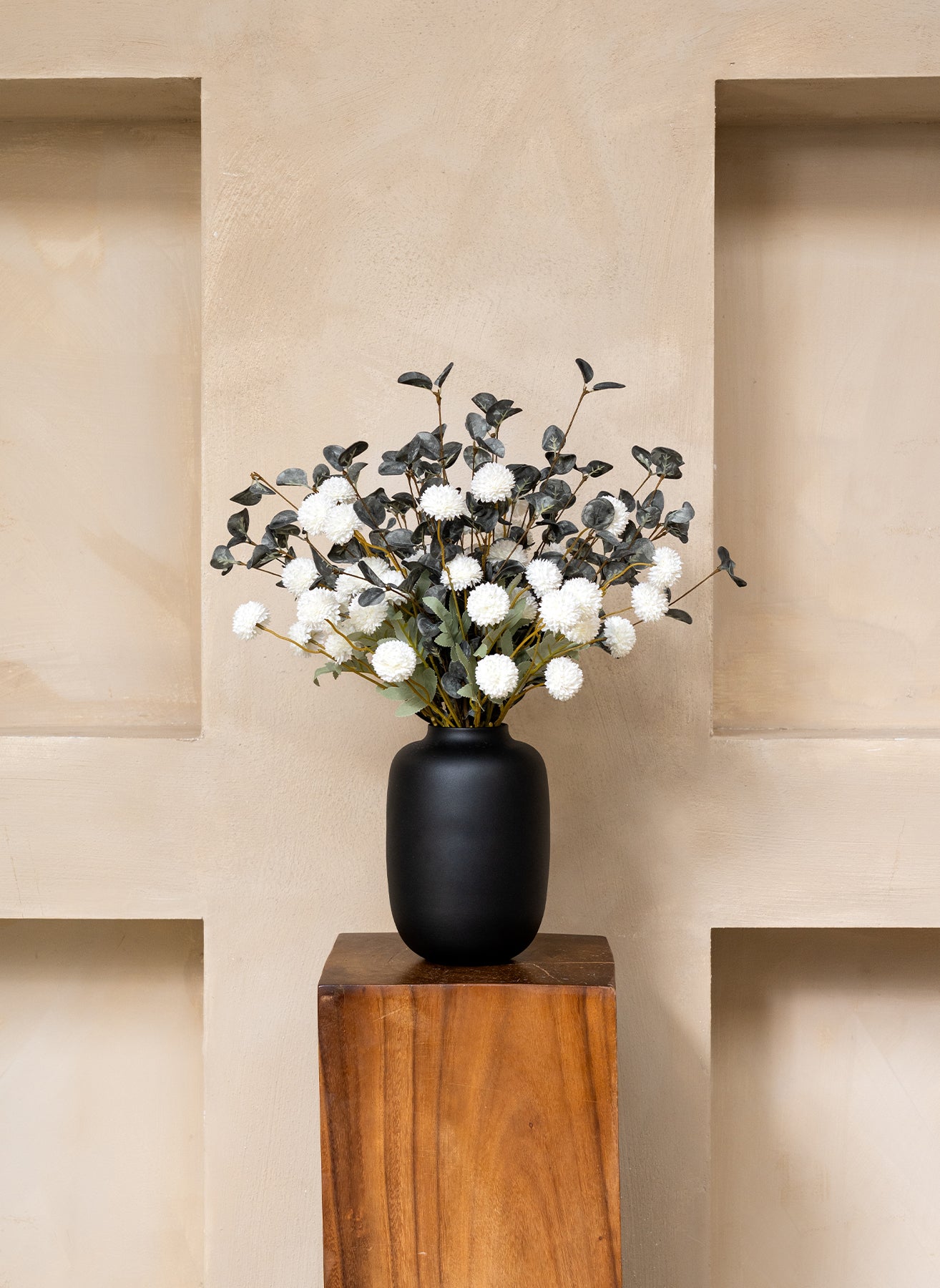 Samengesteld boeket - Groen & Wit