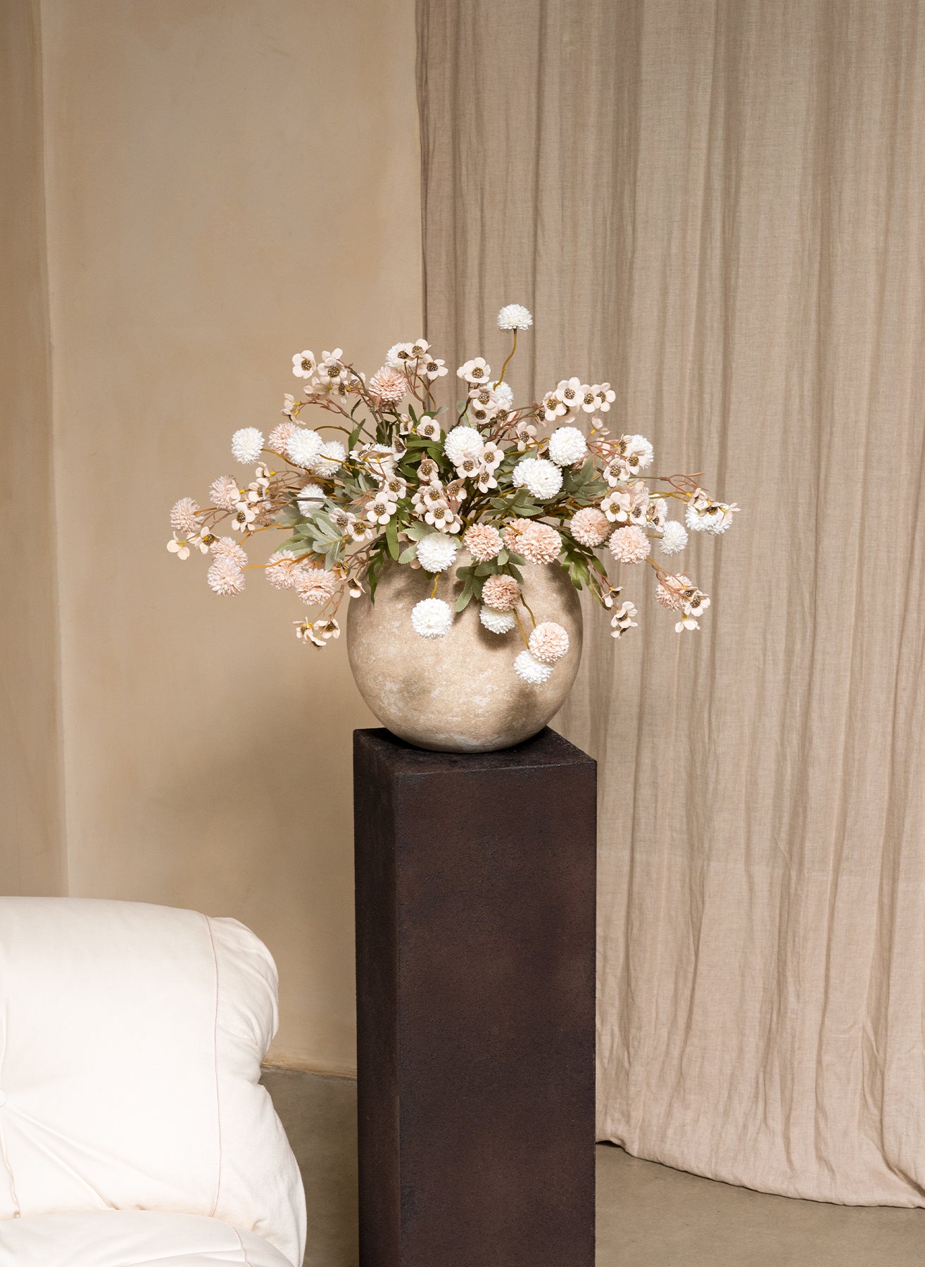 Wax Arrangement - Beige mix