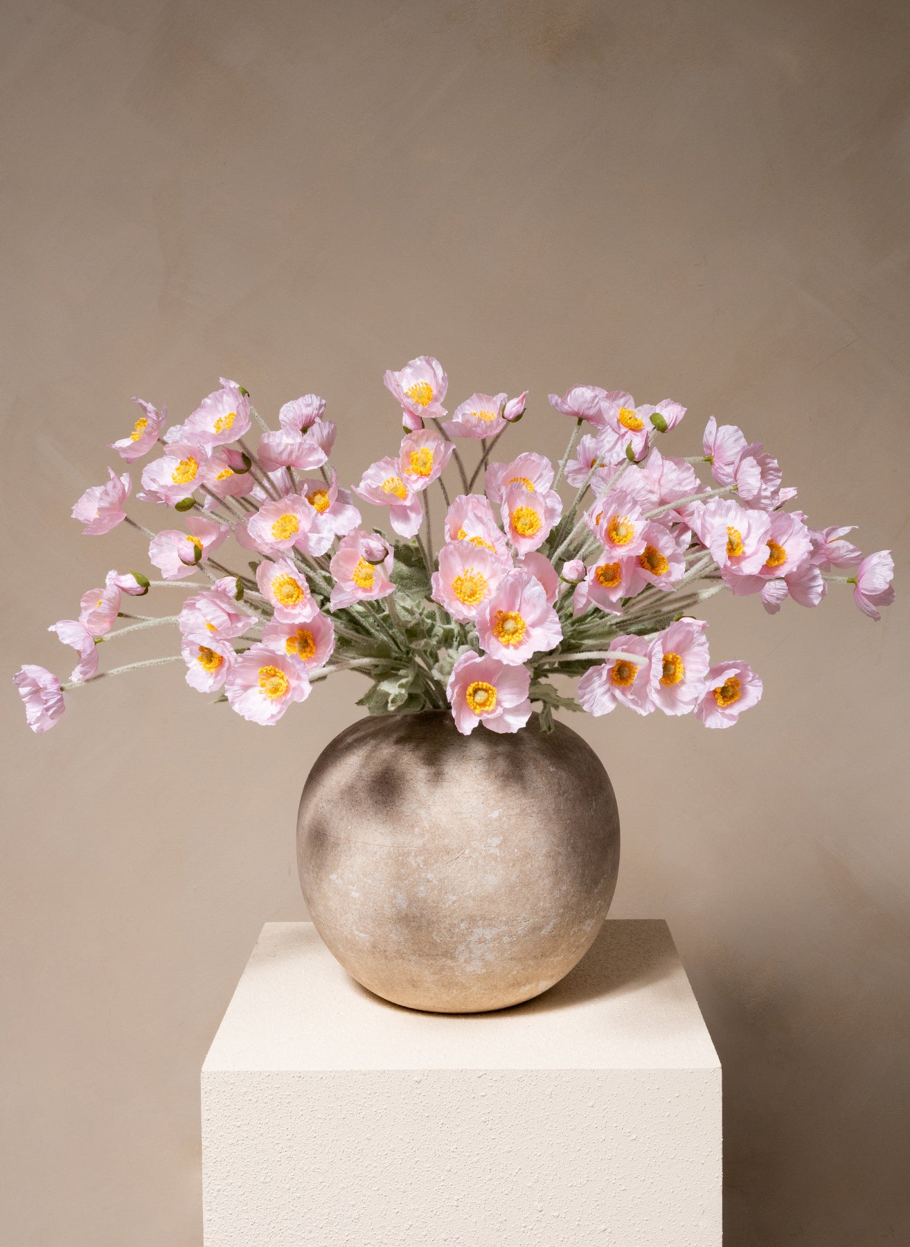 Zijden Klaprozen - Lichtroze