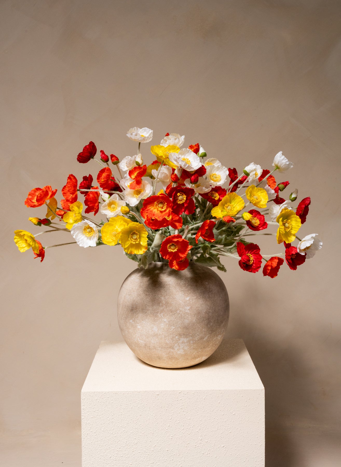 Zijden Klaprozen - Mix