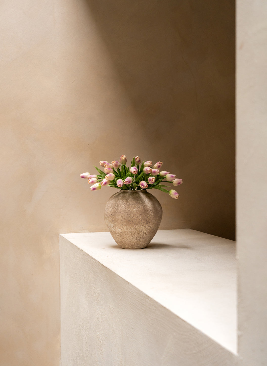 Kunst Tulpen Boeket - Violet (25 stengels)