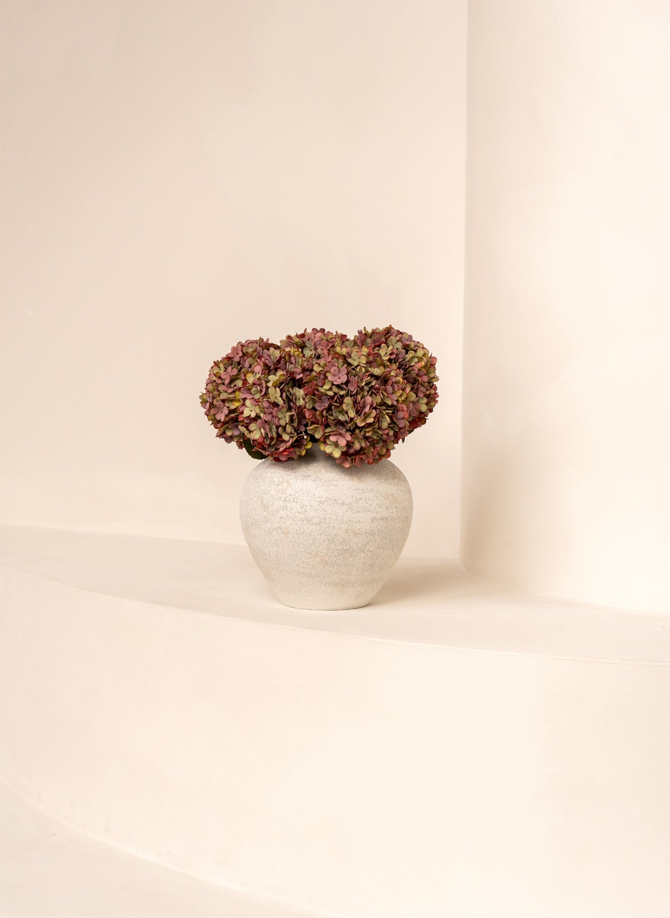 Grote Zijden Hortensia - Paars