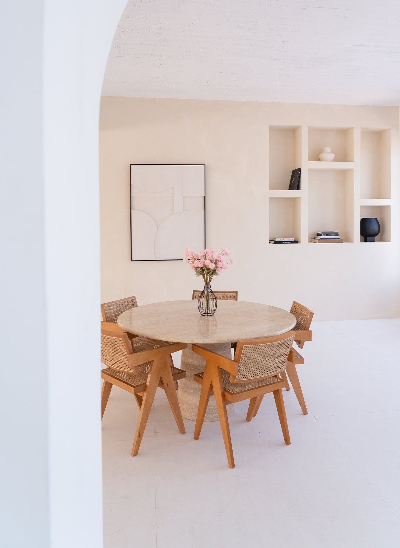 Zijden Kiku Bloemen - Roze