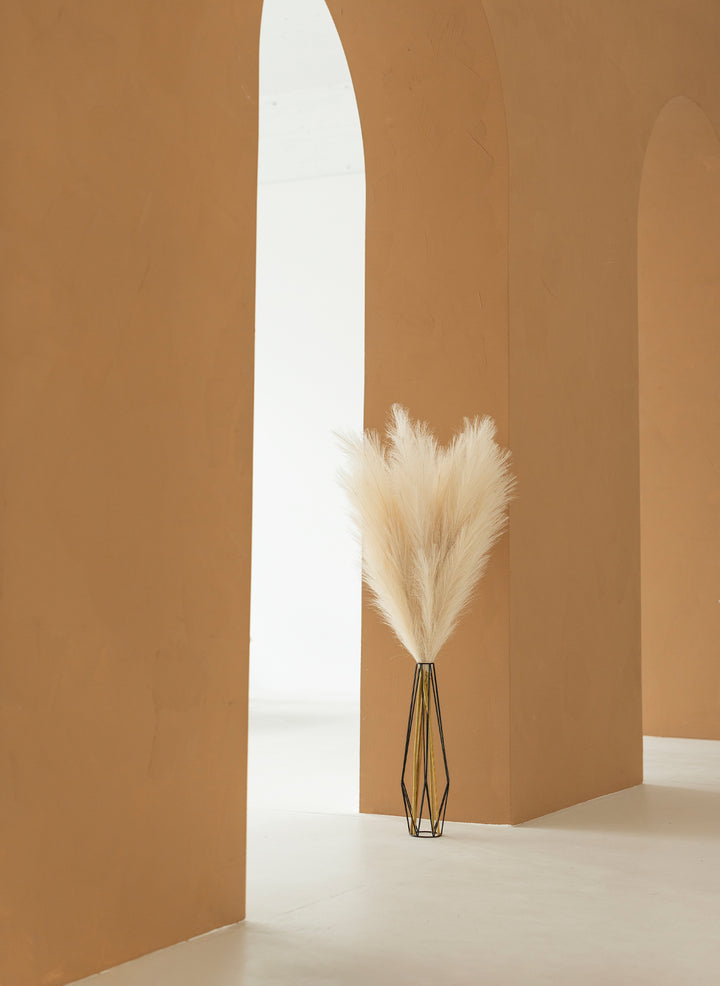 Pampas 110cm (3 stengels)- Beige