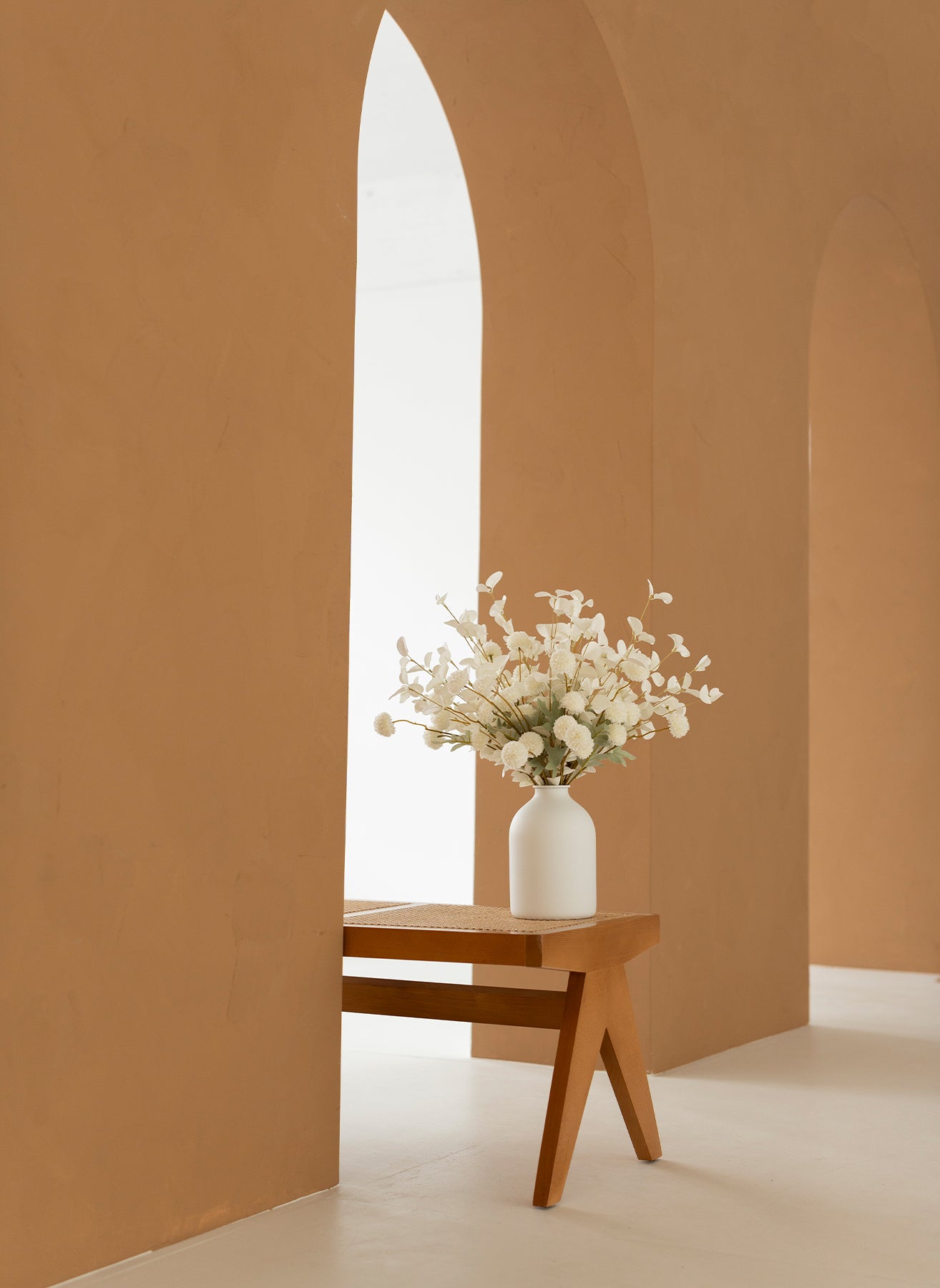 Samengesteld boeket - Wit