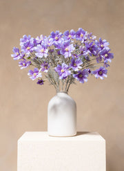 Zijden Madeliefjes (10 stengels) - Paars