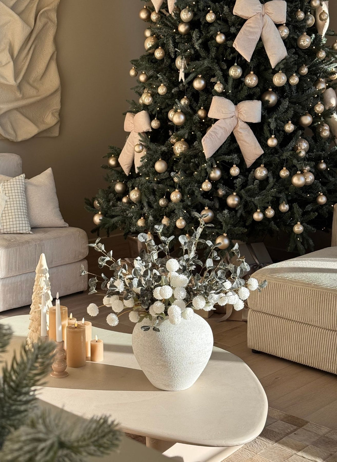 Samengesteld boeket - Groen & Wit