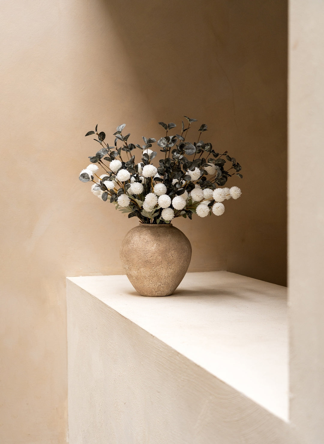 Samengesteld boeket - Groen & Wit