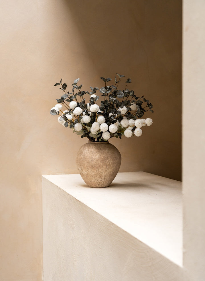 Samengesteld boeket - Groen & Wit