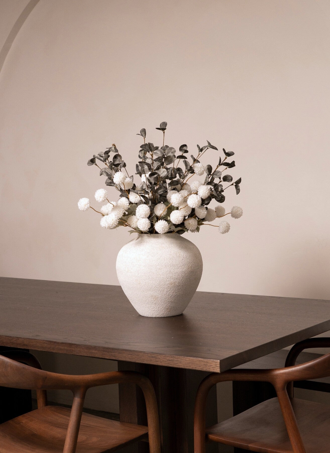 Samengesteld boeket - Groen & Wit