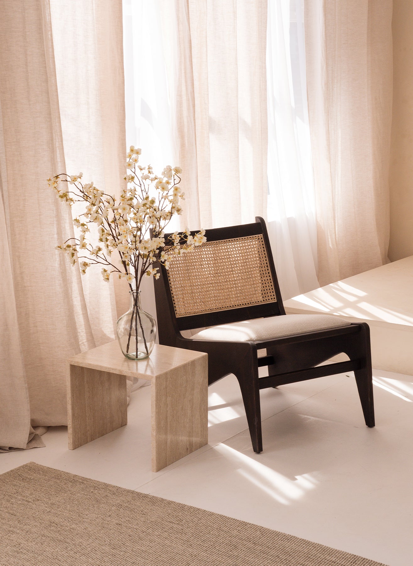 Zijden Bloesem - Wit