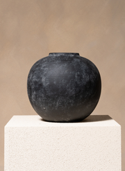 Terra vaas - Zwart