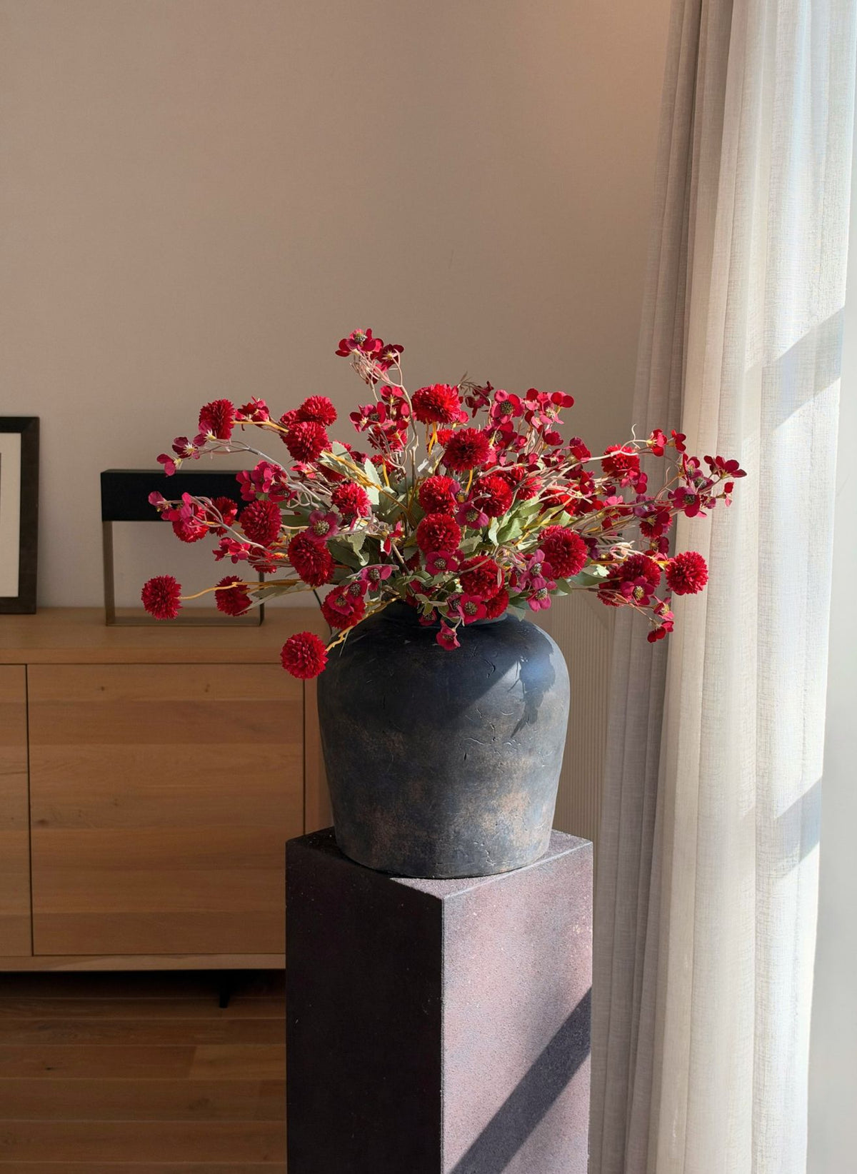 Wax Arrangement - Rood (Gelimiteerde kersteditie)