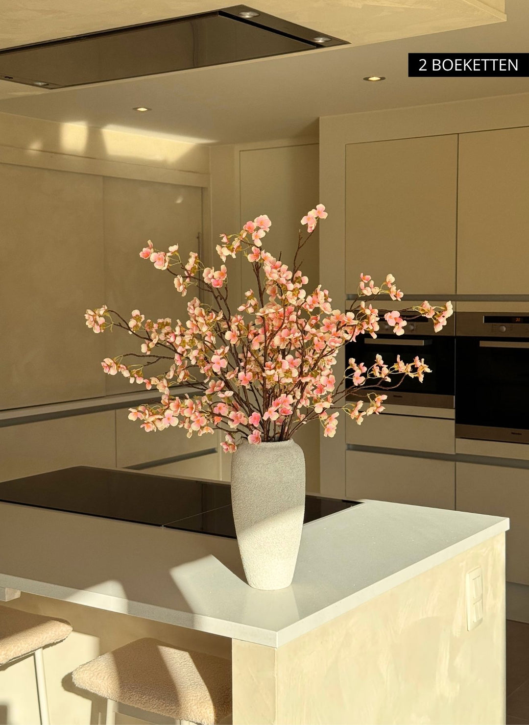 Zijden Bloesem - Oudroze (3 stengels)