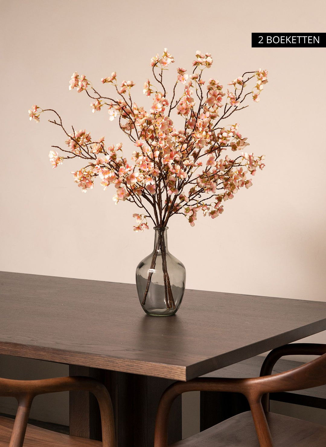 Zijden Bloesem - Oudroze (3 stengels)