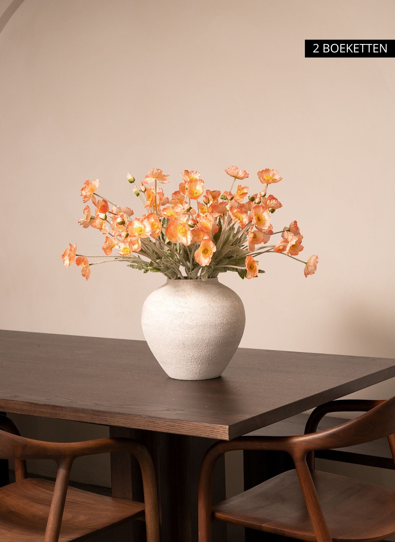 Zijden Klaprozen - Oudroze