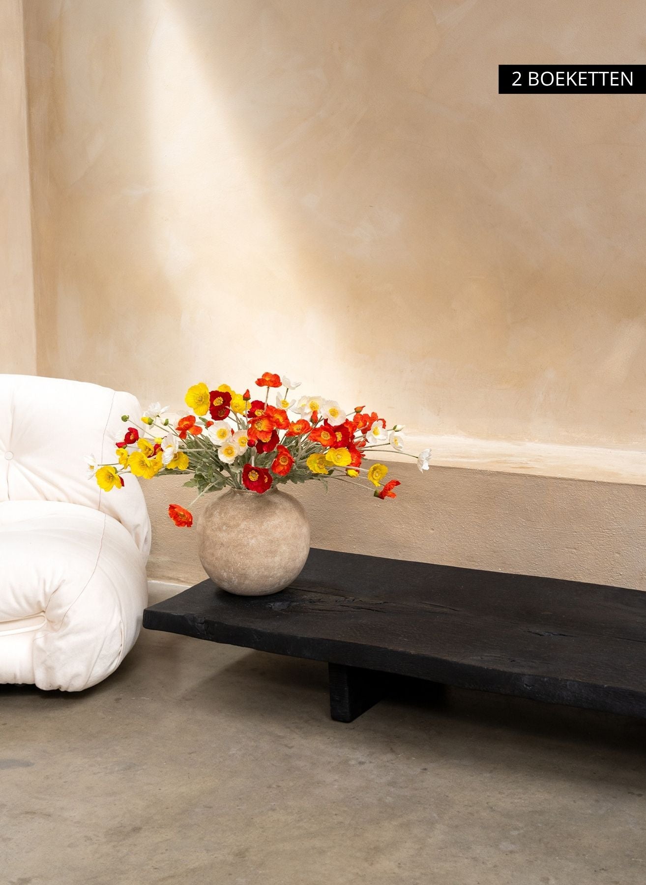 Zijden Klaprozen - Mix