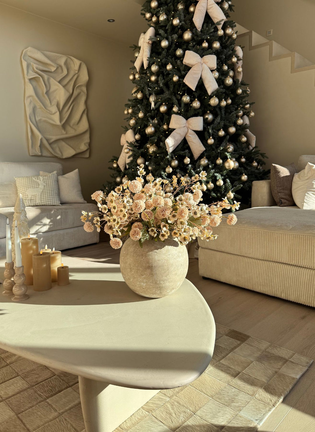 Wax Arrangement - Crème