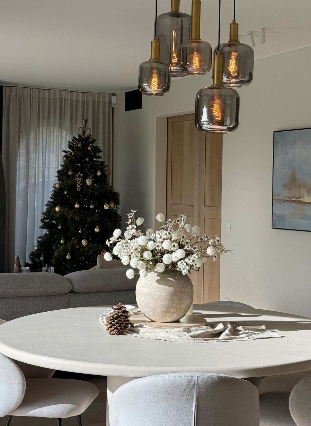 Wax Arrangement - Wit